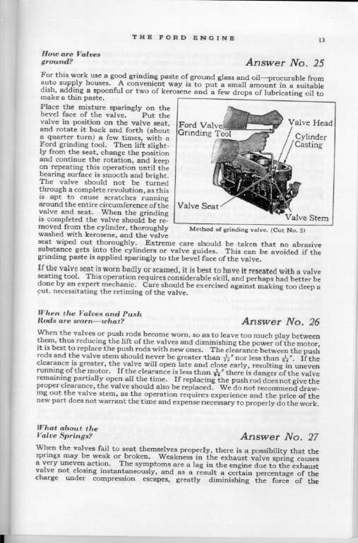 1925 Ford Owners Manual Page 18